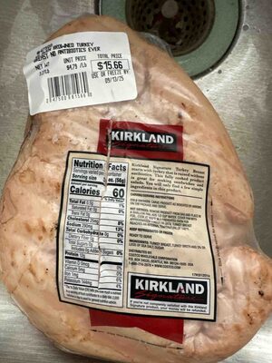 Browned Turkey Breast No Antibiotics Ever