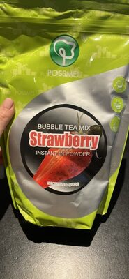 Bubble Tea Mix Strawberry Instant in Powder