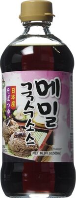 Buckwheat noodles soup sauce