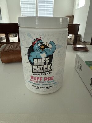 Buff Pre Cotton Candy Flavor