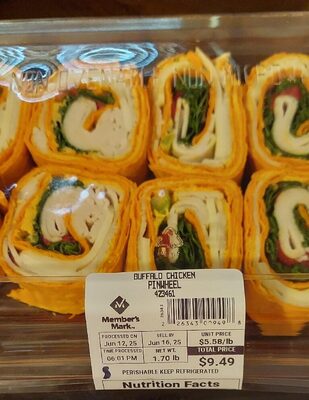 Buffalo Chicken Pinwheel