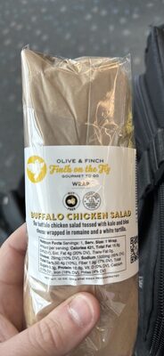 BUFFALO CHICKEN SALAD WRAP