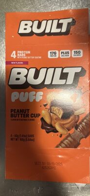 BUILT PUFF PEANUT BUTTER CUP