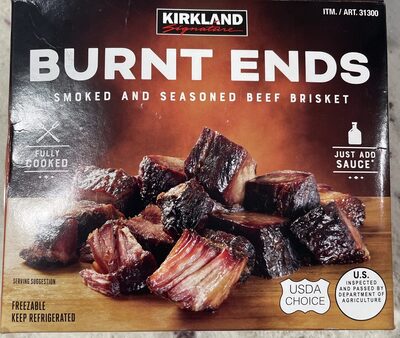 Burnt ends Smoked And Seasoned Beef Brisket