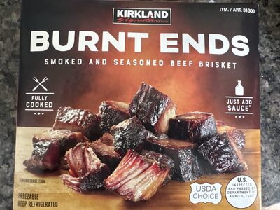 Burnt Ends Smoked And Seasoned Beef Brisket