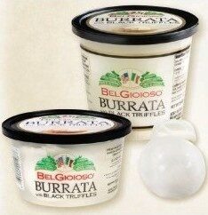 Burrata With Black Truffles