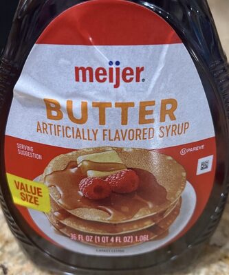Butter Flavored Syrup