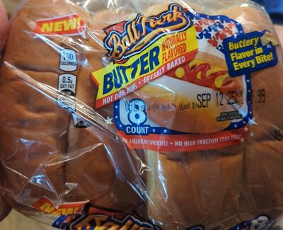 Butter Hot Dog Buns