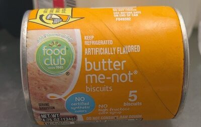 Butter me-not biscuits