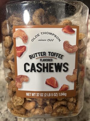 Butter Toffee Cashews