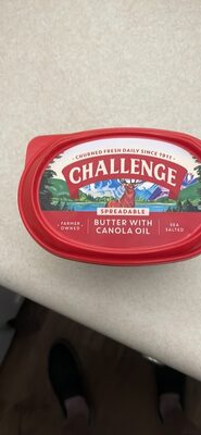 Butter with Canola Oil