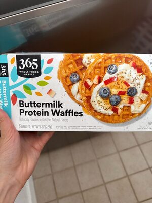 Buttermilk Protein Waffles