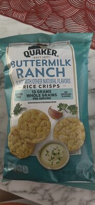 BUTTERMILK RANCH RICE CRISPS