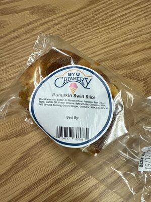 BYU Pumpkin Swirl Slice