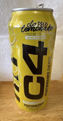 C4 Performance Energy Drink Classic Lemonade