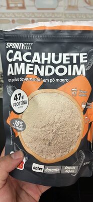 Cacahuete / Amendoim en polvo desgrasado