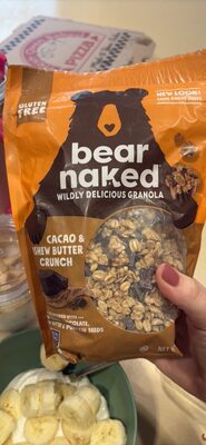 CACAO & CASHEW BUTTER CRUNCH WILDLY DELICIOUS GRANOLA