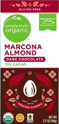 Cacao marcona almond dark chocolate