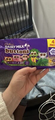 Cadbury DAIRY MILK buttons 4 PACK Be Treat wise.ne