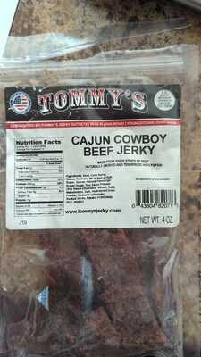 Cajun Cowboy Beef Jerky