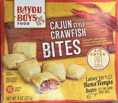 Cajun style crawfish bites