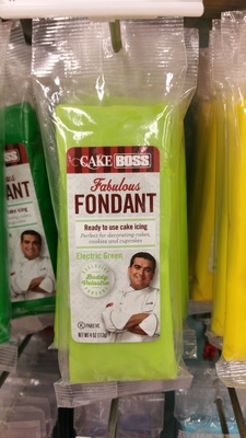 Cake boss, fabulous fondant ready to use cake icing