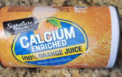 Calcium Enriched Orange Juice
