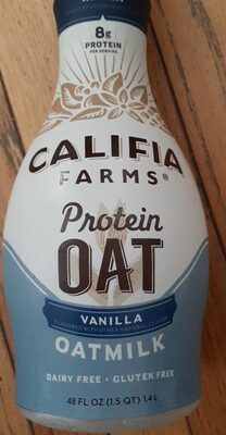 Califia farms vanilla protein oatmilk