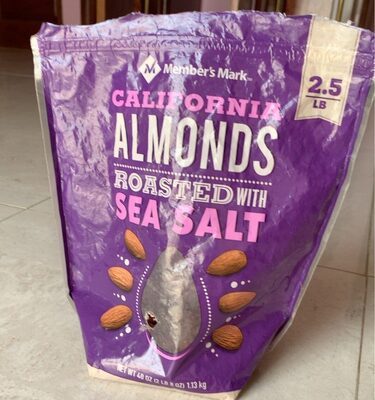 California almonds roasted with sea salt