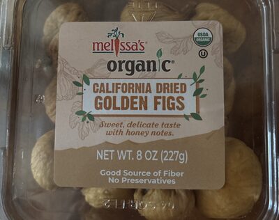 California Dried Golden Figs