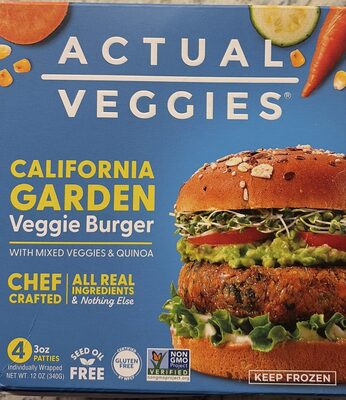 California Garden Veggie Burger