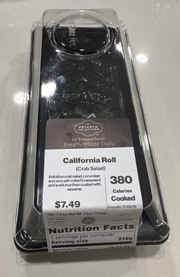 California Roll (Crab Salad)