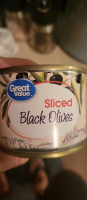 California style pie sliced olives
