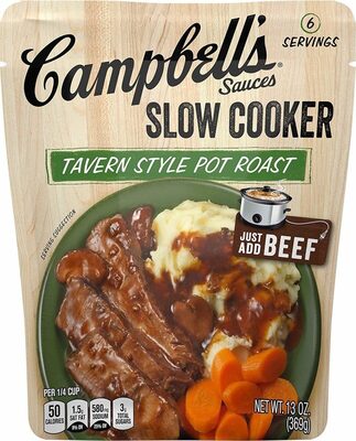 Campbell's sauces pot roast