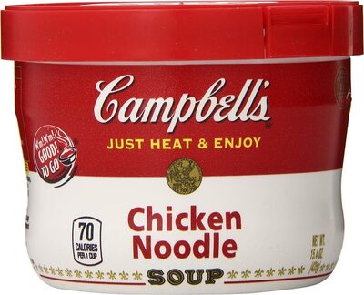 Campbells microwavable bowl chicken noodle soup