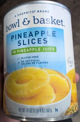 Canned Pineapple Slices In Pineapple Juice