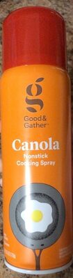 Canola non stick cooking spray