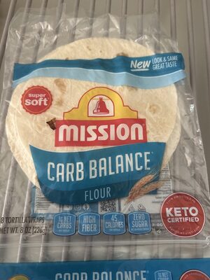 Car balance flour tortilla