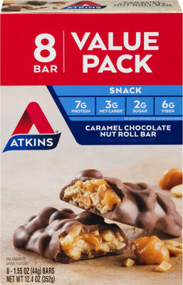 Caramel chocolate nut roll value ct