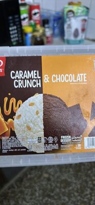 CARAMEL CRUNCH & CHOCOLATE FROZEN DESSERT