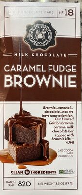 Caramel Fudge Brownie