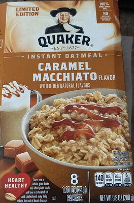 Caramel macchiato Instant oatmeal