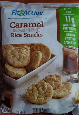 Caramel Mini Rice Cakes