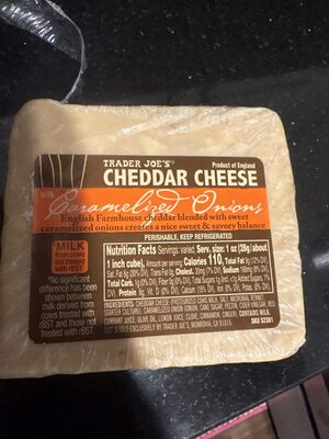 Caramelized Onion Cheddar Cheese