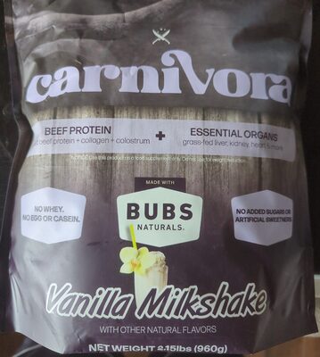 Carnivora Vanilla Milkshake