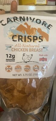 Carnivore Crisps All Natural Chicken Breast