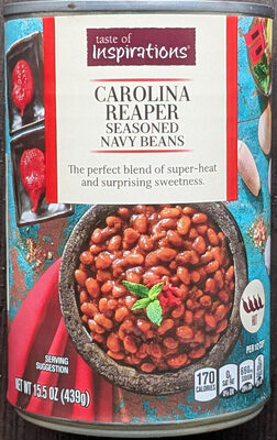 Carolina Reaper Seasoned Navy Beans