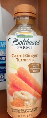 Carrot ginger turmeric