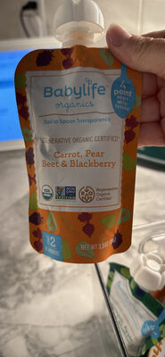 Carrot, Pear Beet & Blackberry