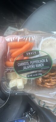 Carrots, Pepperjack & Jalapeño Ranch